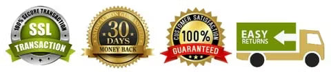 Secure checkout and customer guarantee